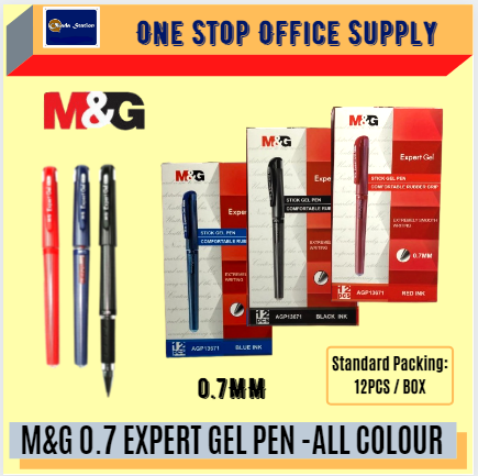 M&G EXPERT GEL PEN 0.7 -ALL COLOUR /M&G /Gel Pen /0.7mm /Expert Gel Pen