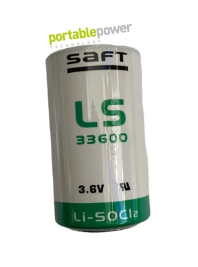 SAFT LS33600 Battery Lithium Thionyl Chloride 3.6V