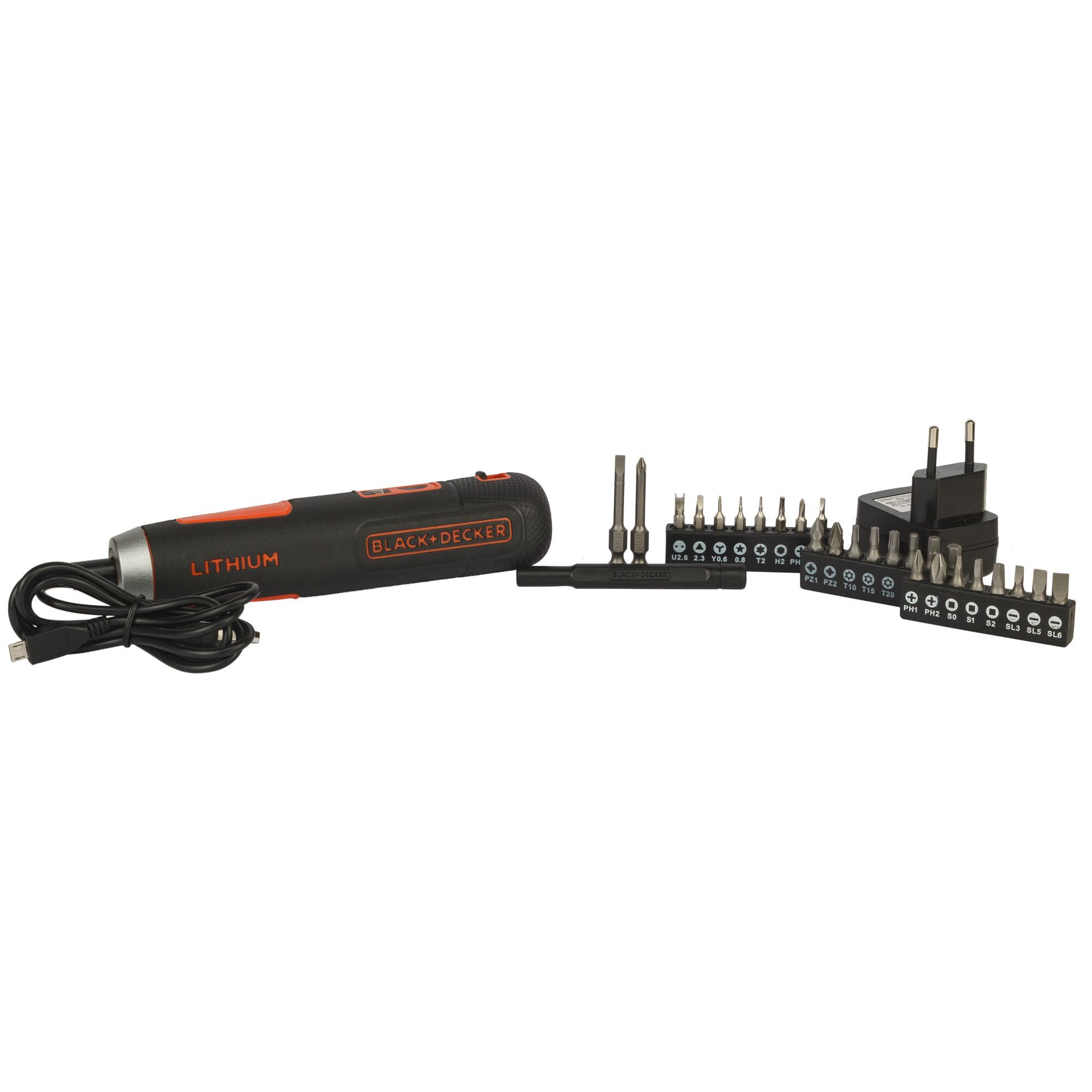 Black & Decker 4V Push & Go Screwdriver (27 ACC)