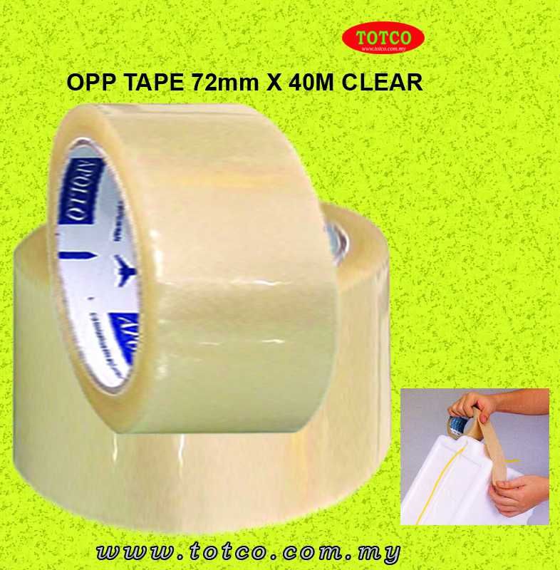Apollo OPP Tape Clear Transparent 72mm