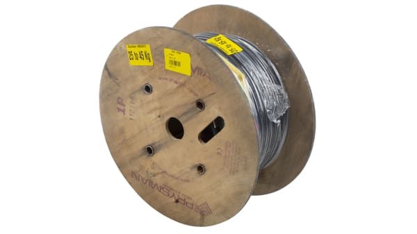 Prysmian *Prysmian 3 Core Black Armoured Cable With Low Smoke Zero Halogen (LSZH) Sheath , SWA Galvanised Steel Wire, 56 A, 50m (20301536)