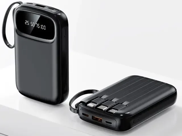Power Bank 20000Ah built in cables