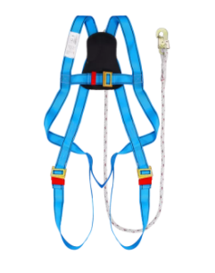 PROGUARD FULL BODY HARNESS BUILT-IN LANYARD & LARGE HOOK (BH7886-CBU-LOH) - DOSH & SIRIM APPROVAL