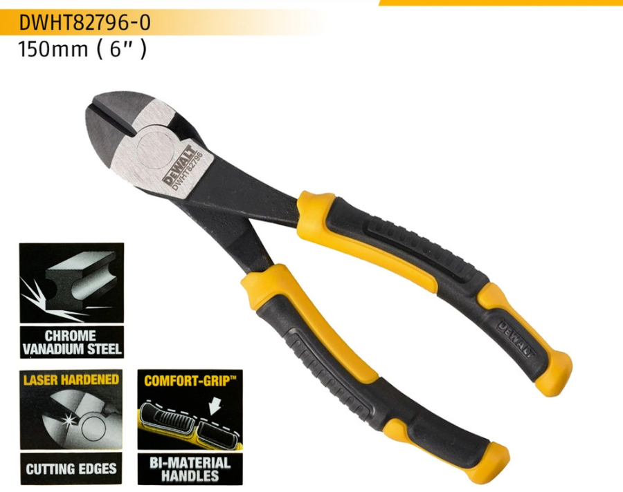 DEWALT DIAGONAL PLIER ( DWHT82796-0, DWHT82797-0 )