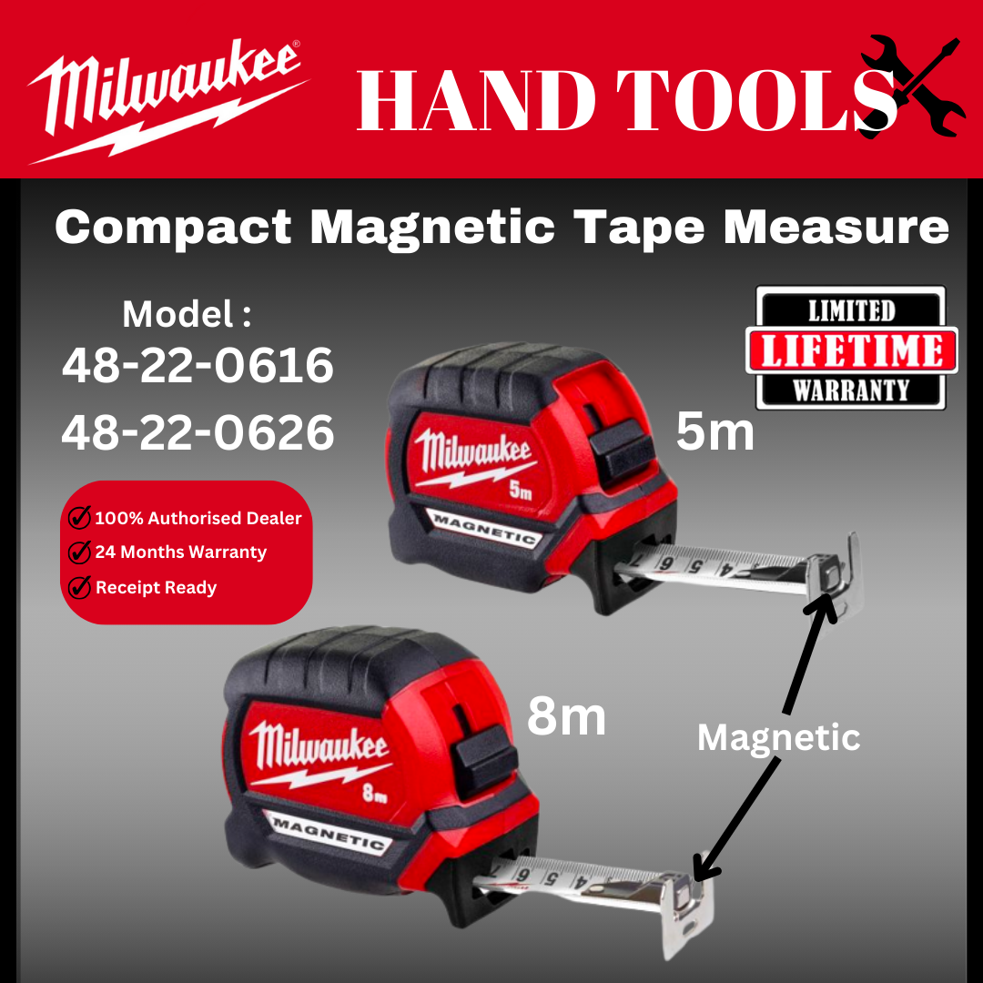 Milwaukee Measuring Tape / Milwaukee Tape Measure / Magnetic Measuring Tape / Measure Tape / Measurement Tape