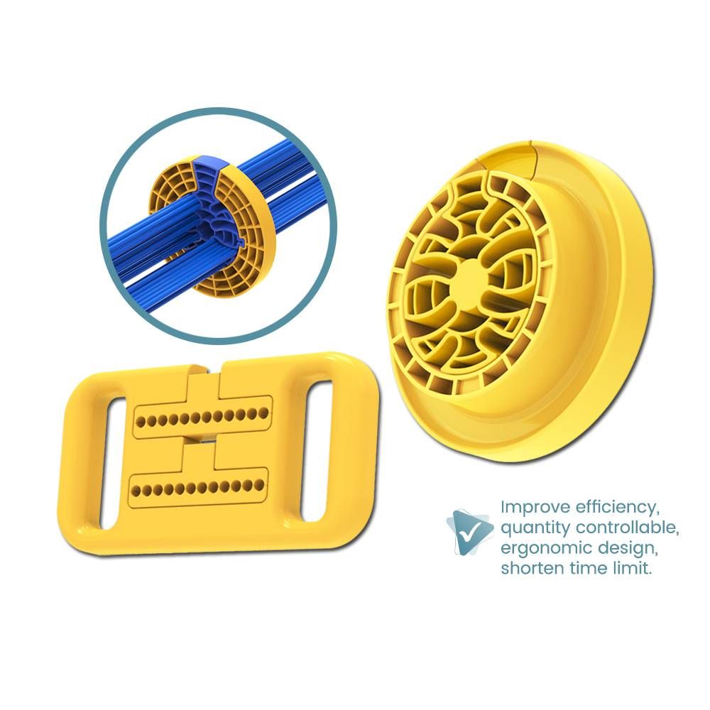 NETWORK CARDING CABLE COMB FIREPROOF ABS PLASTIC GENERIC CABLING CAT5 CAT6 NETWORK CABLES LAYING AND CARDING TOOLS