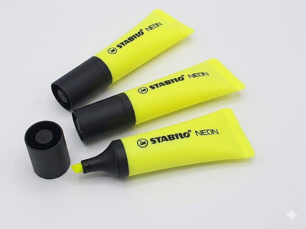 STABILO HIGHLIGHTER NEON TEXTLINER TUBE