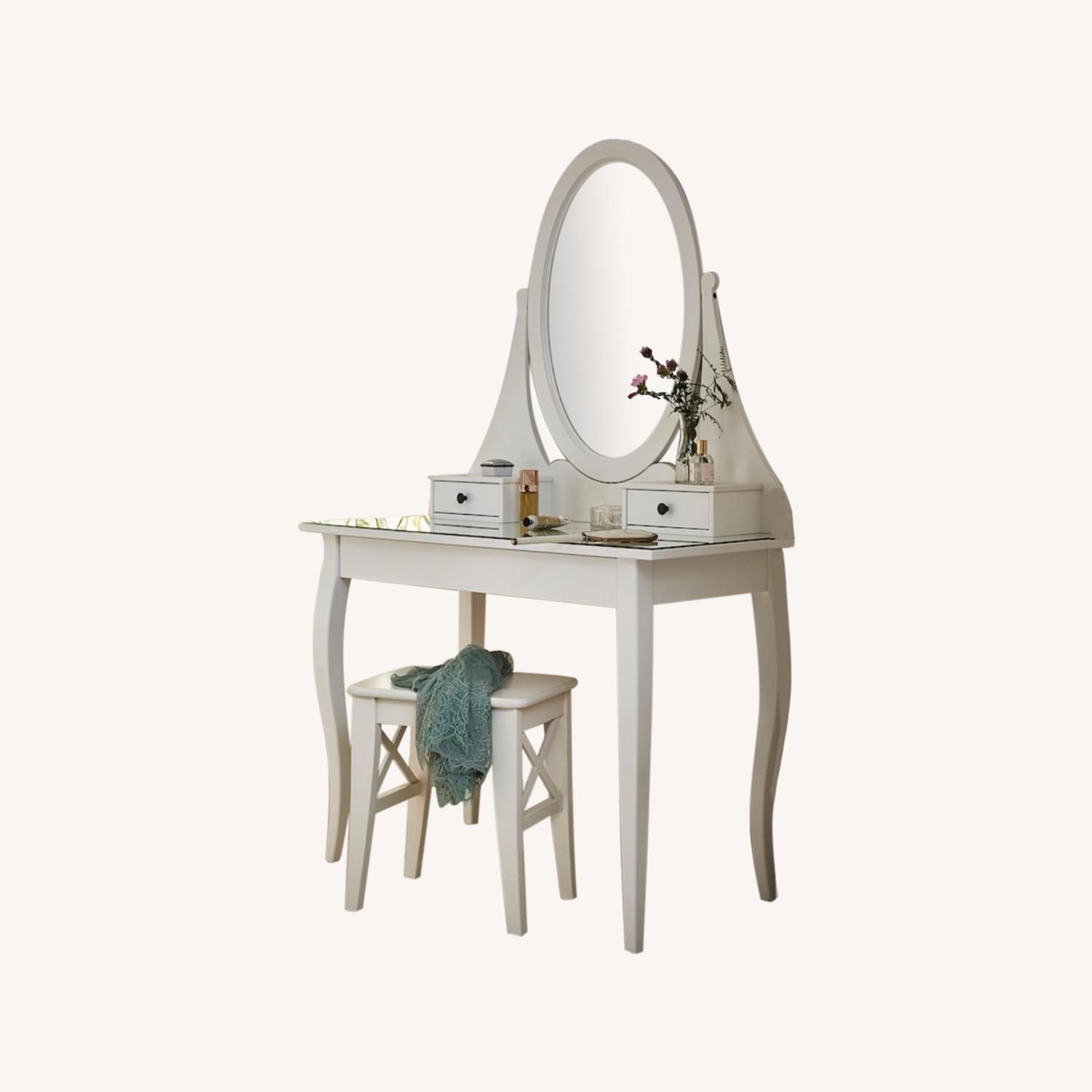 IKEA HEMNES Dressing table with mirror