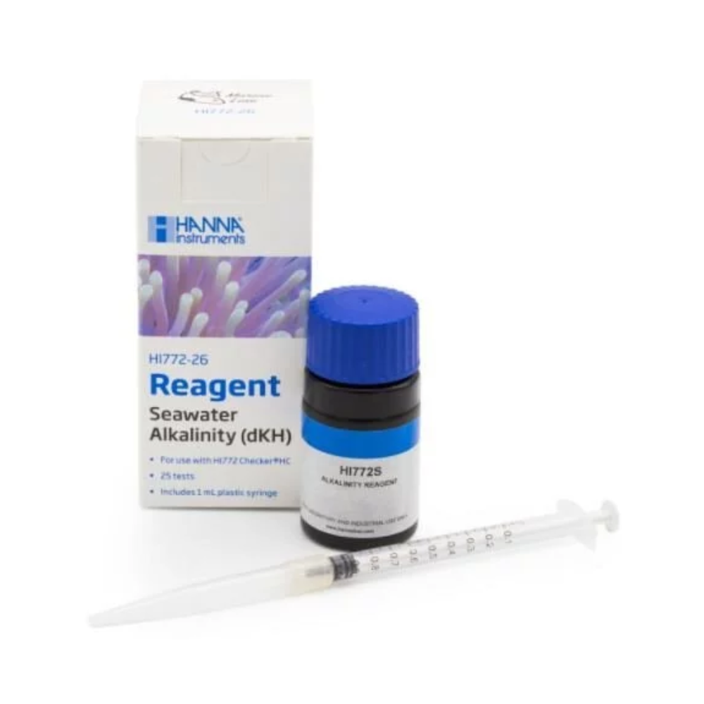 Hanna - HI772-26 Marine Alkalinity (dKH) Reagents (25 tests) | Refill pack