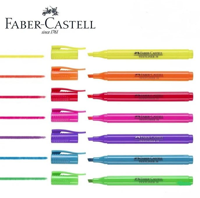FABER CASTELL TEXTLINER 38 - 10PCS/BOX