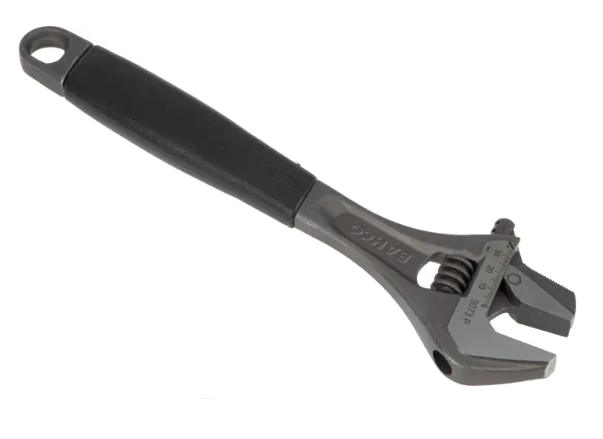 NA Bahco Adjustable Spanner, 308 mm Overall, 35mm Jaw Capacity, Plastic Handle