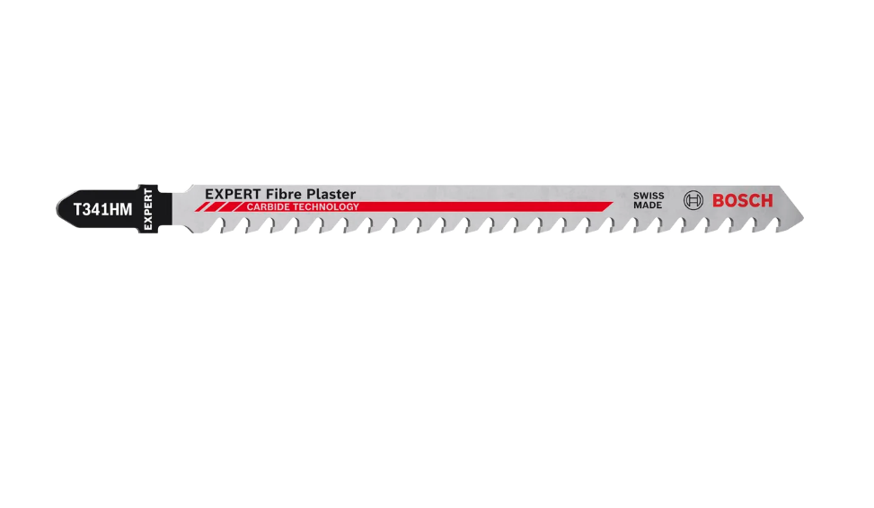 BOSCH EXPERT ‘FIBER PLASTER’ T 341 HM JIGSAW BLADE 3-PC (2608900564)