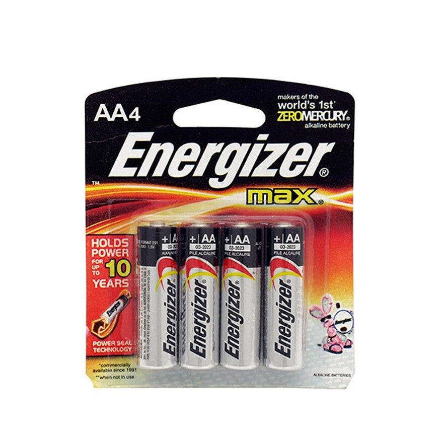 *Energizer Max AA (4pcs/card)