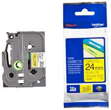 Brother TZE-261 - 36mm Black on White Laminated Tape