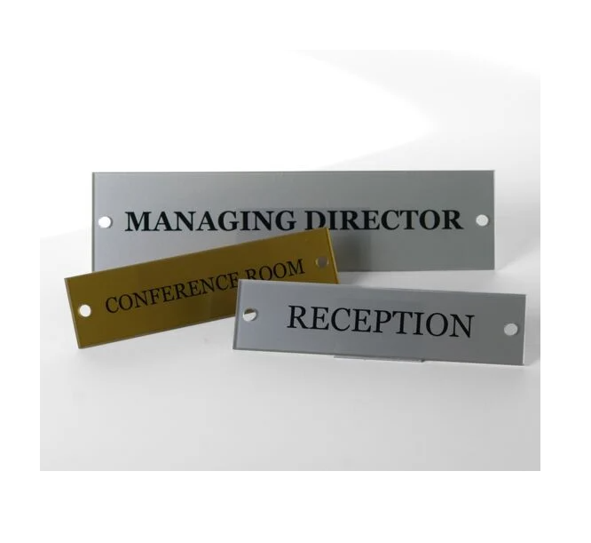 OEM Custom Acrylic Office Sign (25cm x 10cm)