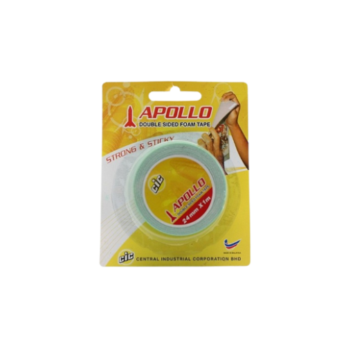QP [BTB] Apollo Double Sided Foam Tape 24mmx1m - White
