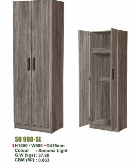 SU WARDROBE SU 988 - SL/N.OAK