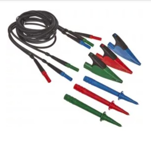 Fluke FUSED TL165X Std Tl Set W/leads,probes,caps,alligator Clips