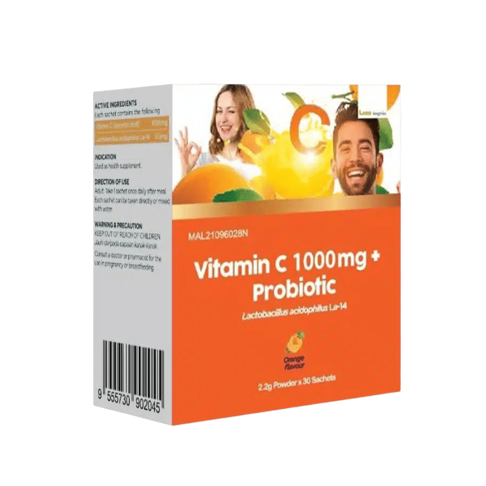 Vitamin C 1000mg + Probiotic 30S 