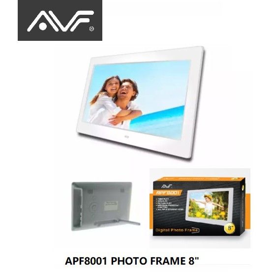 AVF Digital Photo Frame 8" LCD APF8001