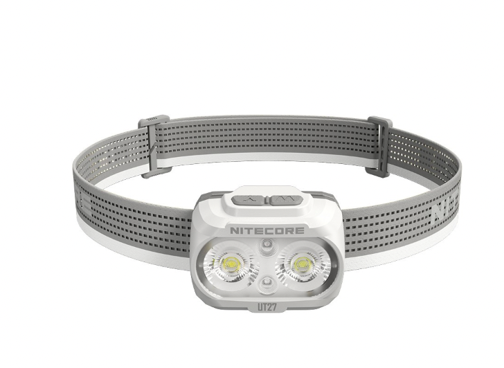 Nitecore UT27 MCT (Titan White) 800L High CRI Three Colour Temperatures Rechargeable Headlamp (Pro Package)
