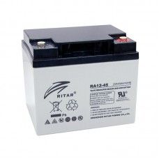 Ritar Ocha Seal lead Battery rechargeable Ritar 12V 45Ah AGM VRLA Battery - Free delivery West malaysia only