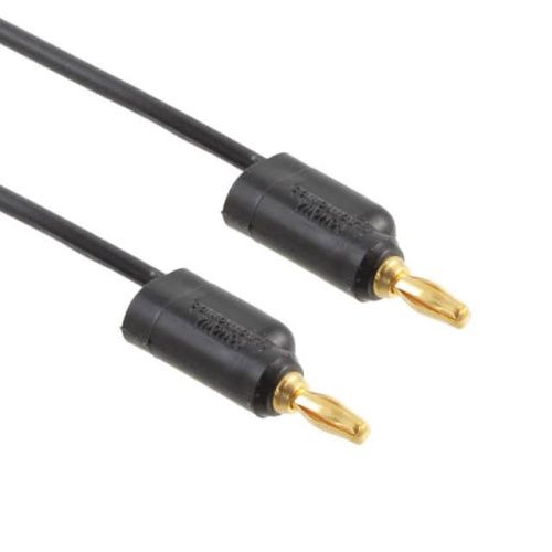 Fluke PATCH 1081-12-0 Mini Banana Plug Patch Cord (black)