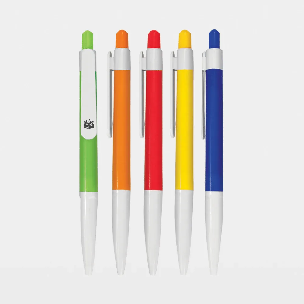 Custa Plastic Pen - PP3026 (Ball Pen | 5 Colors)