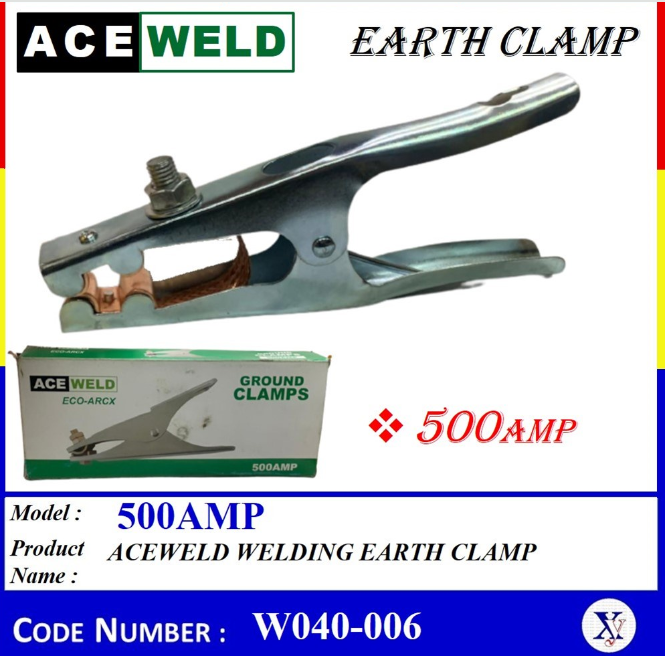 ACEWELD WELDING EARTH CLAMP W040-006 (500AMP)