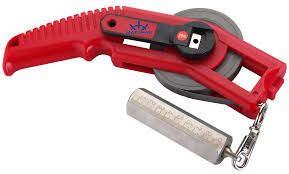 Flat Bottom Plumb Bob Measuring Tape (30 Meter)