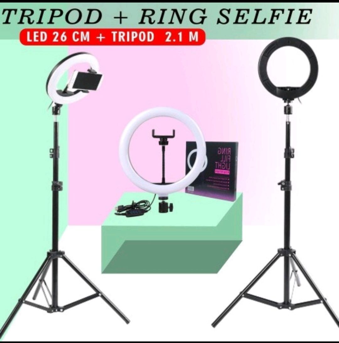 NA Ring Light with 210M Tripod Stan