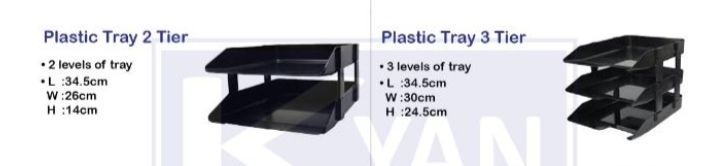 OCHA DOCUMENT IN OUT TRAY VARIOUS TIER