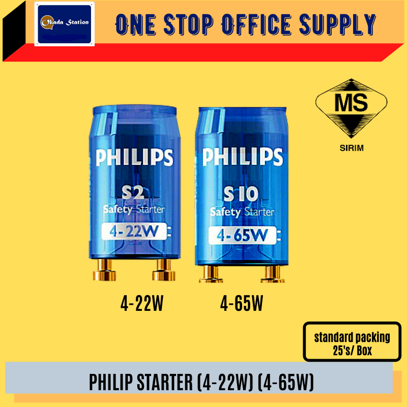 PHILIP SAFETY STARTER /Philip /Starter /Tubelight / S2 /S10 / S2 Safety Starter (4-22W) / S10 Safety Starter (4-65W)