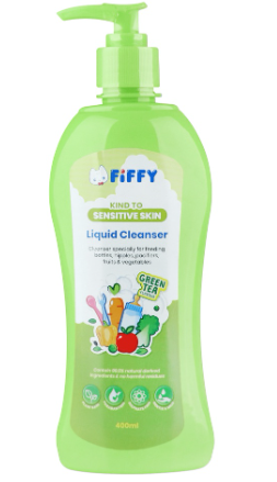 FiFFY Baby Liquid Cleanser - Green Tea (400ml)