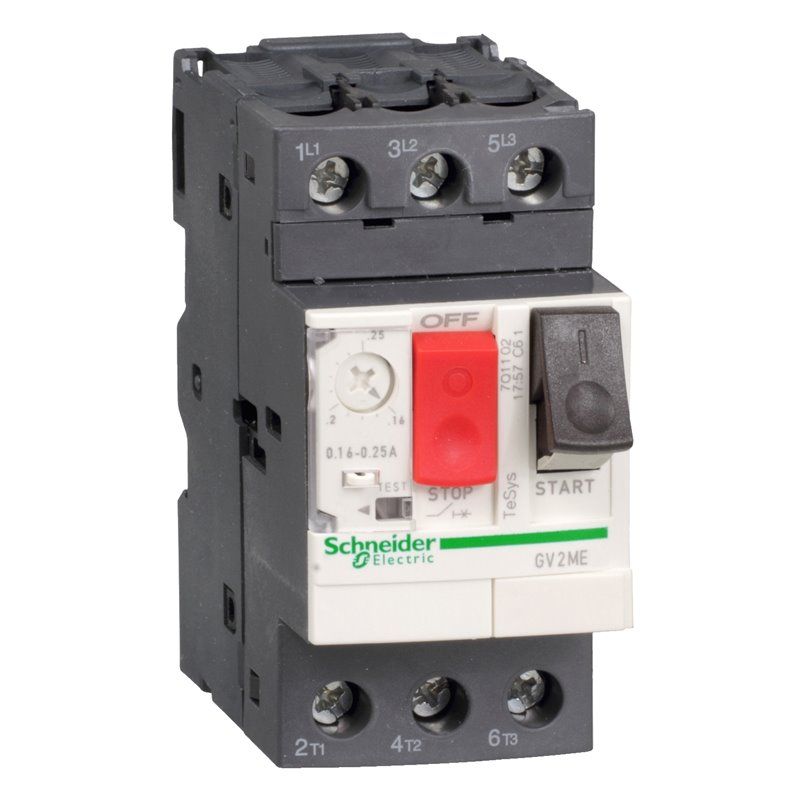 TELEME Schneider Electric 0.25 ? 0.4 A TeSys Motor Protection Circuit Breaker