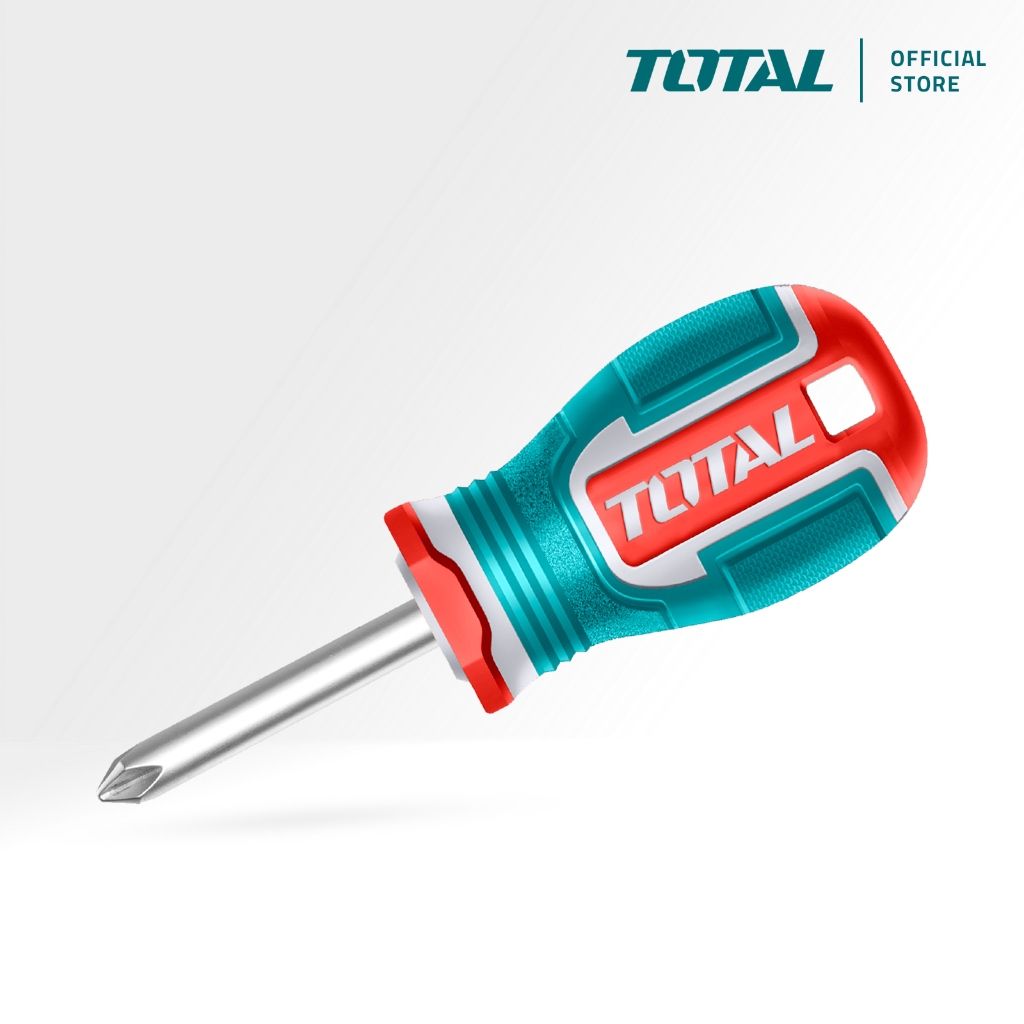 TOTAL PHILLIPS SCREWDRIVER W/ S2 STRONG MAGNETIC STEEL (PH2 X 38MM) TSDPH2038