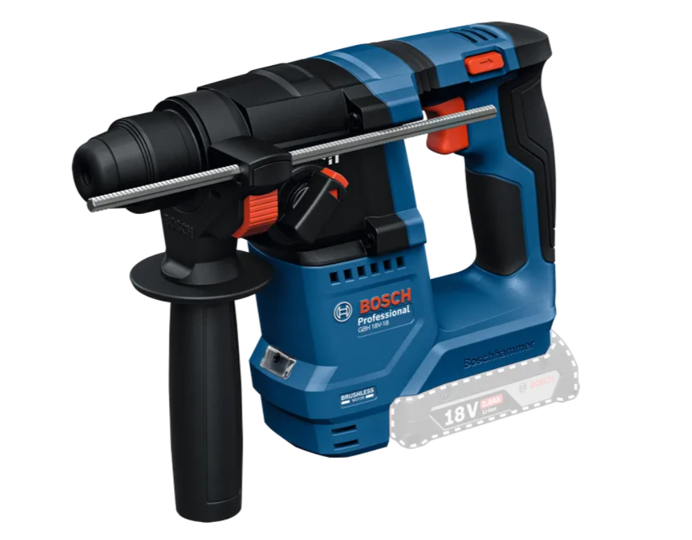 BOSCH GBH 18V-18 CORDLESS ROTARY HAMMER WITH SDS PLUS COMBINATION (SET) (06119270J0)