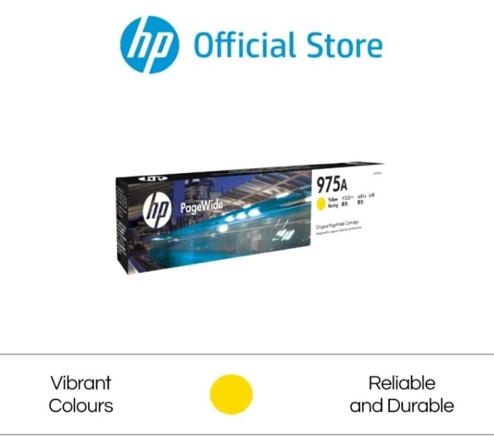 HP INK HP 975A YELLOW ORIGINAL PAGEWIDE CARTRIDGE