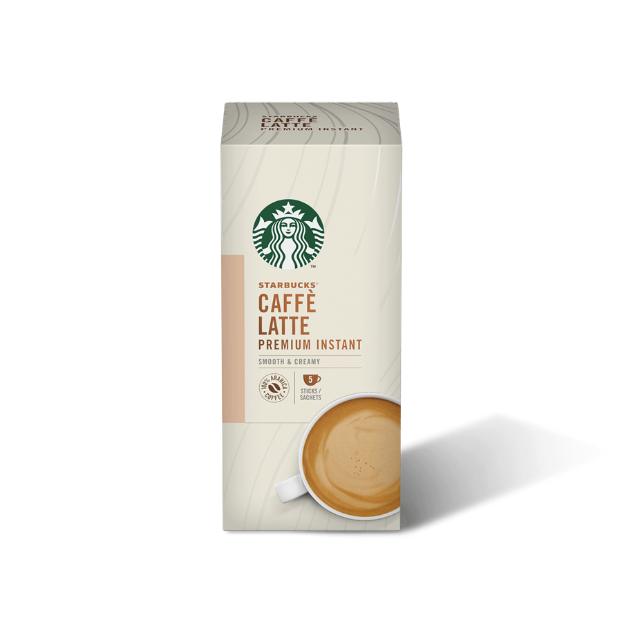 STARBUCKS Caff猫 Latte Premium Mixer (4 x 14g)