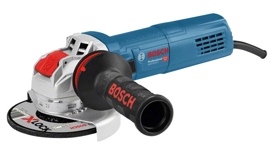 BOSCH ANGLE GRINDER WITH X-LOCK GWX 9-125 S