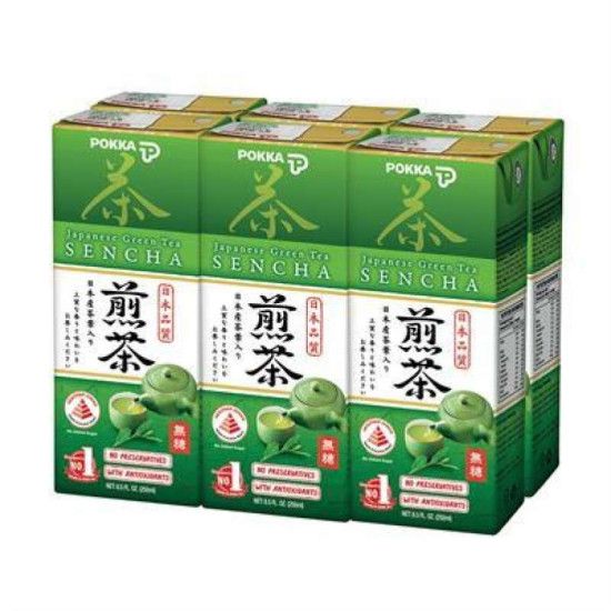 Pokka Sencha (Japanese Green Tea) 24 x 6s x 250ml