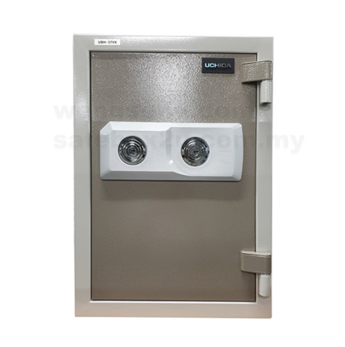 UCHIDA UBH-57VK FIRE RESISTANT SAFE (DOUBLE KEY LOCK)