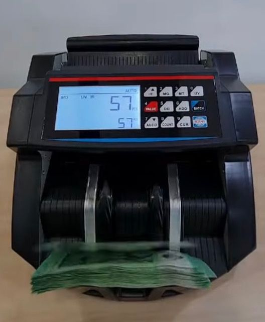 GEOMASTER MG-10D Money Notes Counter ,Money counter Machine with UV/MG Function