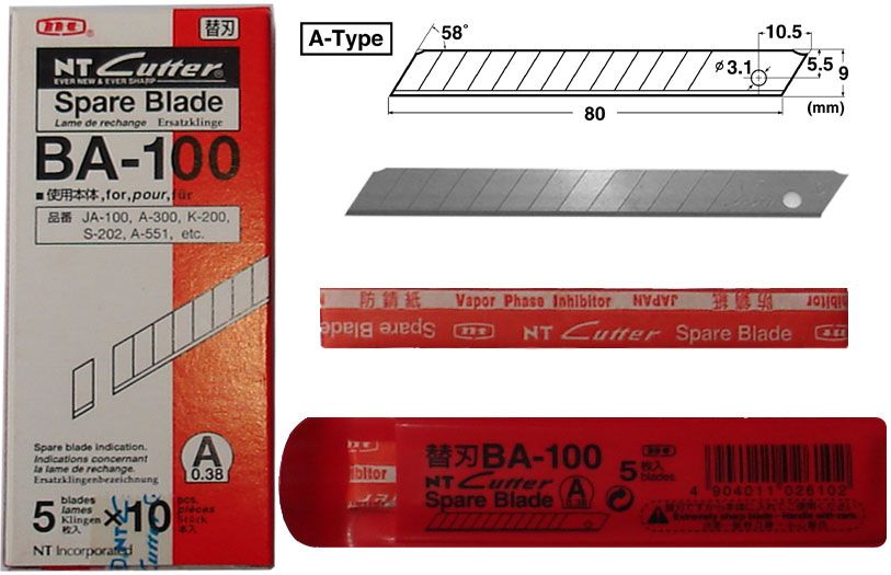 QP NT Blade Cutter BA-100 (S)