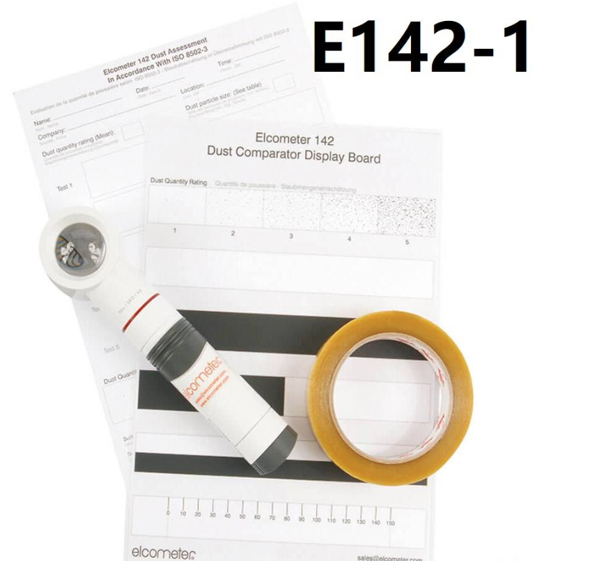 ELCOMETER E142-1 DUST TAPE TEST KIT ISO 8502-3