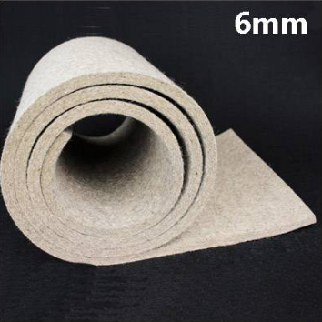 WOOL FELT SHEET 6MM THICK 100 PERCENT PRESSED WOOL FELT ROLL WHITE COMPRESSED INDUSTRIAL OIL ABSORPTION PADS FELT STRIP