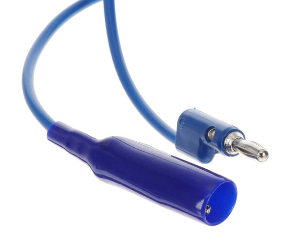 Fluke PATCH EM1166-24-6# Allig Cl, Banana Plug (blue), Mto, Bulk