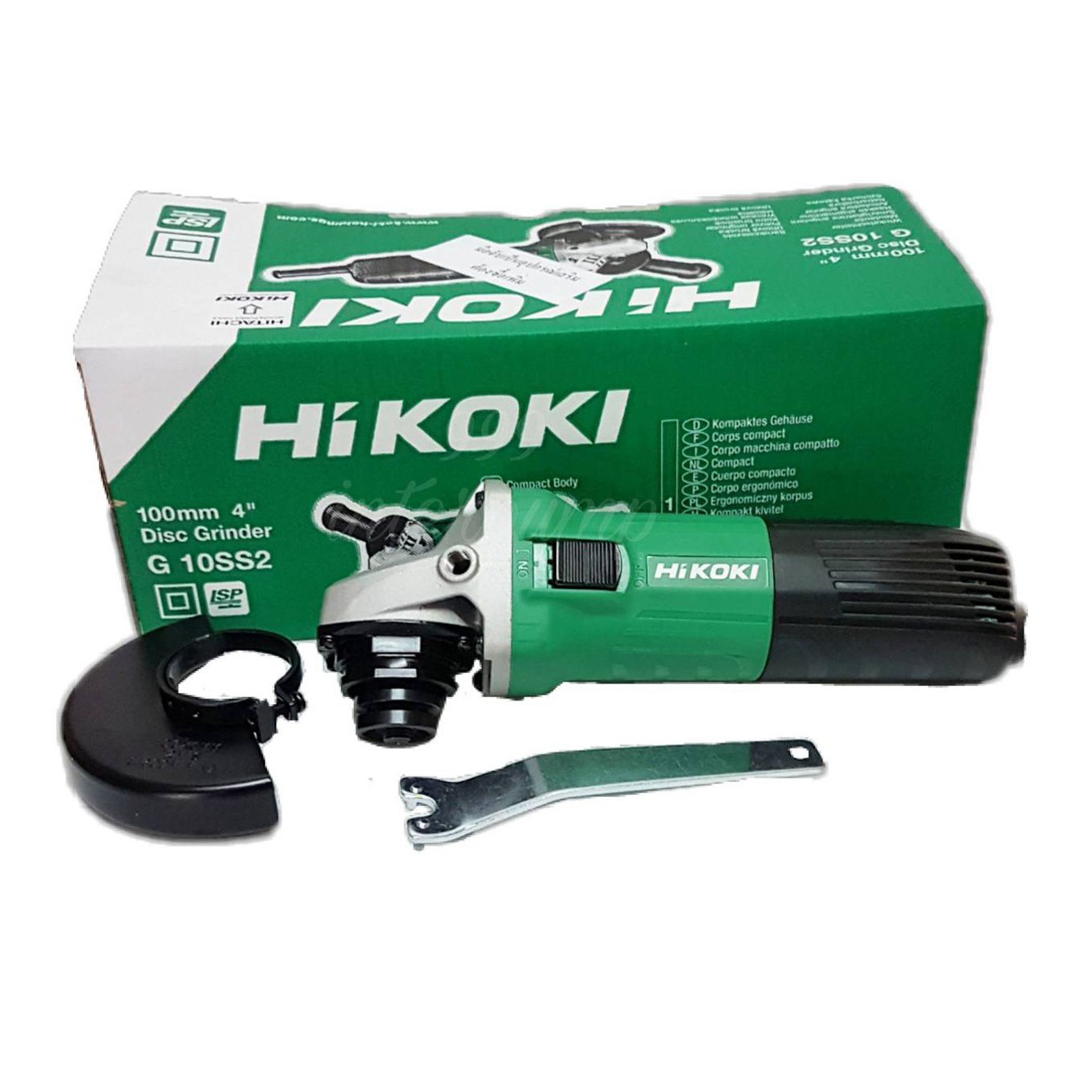 Hikoki *Hikoki Angle Grinder 4"(100mm), 11500rpm, 600w, 1.7kg G10SS2