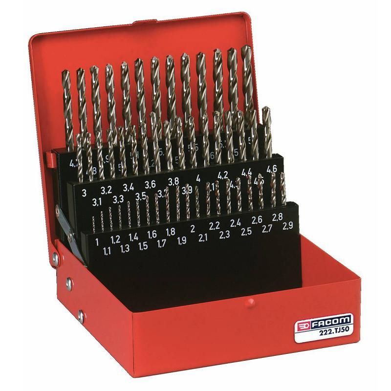 Facom 222A.TJ81 81 Piece Twist Drill Bit Se