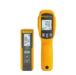 Fluke 400D FLUKE-417D/62MAX KIT Fluke-417d/62max Kit, 417d Laser Distance Meter And 62max+ Ir Thermometer